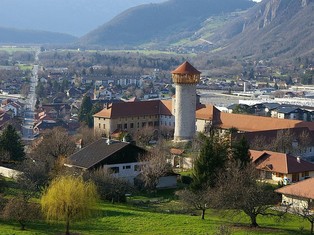 Blick auf Faverges